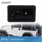 Door Handle Inner Inside Interior Driver Left Lh For 97-04 Jeep Wrangler New. Price: $8.69.