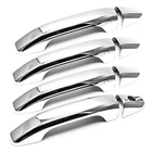 Sizver Chrome Door Handle Covers For 2014-2018 Chevy Silverado 1500 New. Price: $28.29.