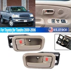 Inside Door Handle & Bezels Front Lh For Toyota Tundra 00-06 Beige 2PCS New. Price: $10.88.