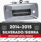 Tailgate Handle For Chevrolet Silverado, Gmc Sierra - Chrome W/ Camera Hole New. Price: $27.99.