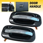 2PCS Front L+r Exterior Door Handle For Chevy Silverado 1999-2006 With Keyhole New. Price: $22.79.