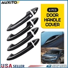 Fit 2013-2017 Honda Accord Front Rear Left Right Carbon Fiber Door Handle Covers New. Price: $18.04.