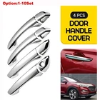 Door Exterior Handle Cover Trims Left Right For 2016-2021 Hyundai Tucson Chrome New. Price: $170.99.