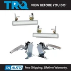 Trq Inside Interior Outside Exterior Chrome Metal Door Handle Kit Set 4PC New. Price: $59.95.