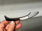 2016-2019 Bentley Bentayga Passenger Right Side Upper Chrome Door Handle Molding Used. Price: $65.87.