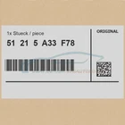 Genuine Bmw 51215A33F78 - Neu. Price: $98.74.