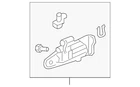Genuine Honda Exterior Door Handle 72140-SLN-A11ZC New. Price: $69.19.