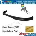 Fits 01-03 Honda Civic Type Painted #Y62P Euro Yellow Pearl Front Lip Pp New. Price: $159.99.