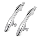 Pair Exterior Door Handle For 2007-2013 Acura Mdx Front Rear Driver Side Chrome New. Price: $53.19.