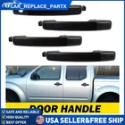 Black Door Handle Cover Trims For 05-08 Nissan Frontier Maxima Pathfinder Quest New. Price: $37.99.