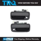 Trq Black Outer Exterior Door Handle Lh & Set For 95-04 Tacoma Pickup Truck New. Price: $44.95.