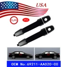 Front Left Right Two Exterior Door Handle Custom For Pontiac Vibe Black New. Price: $111.85.