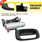 Rear Tailgate Handle Chrome +bezel For 99-06 Chevrolet Silverado Sierra Truck New. Price: $29.99.