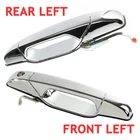 Front Rear Left Side Door Handle Chrome For Chervrolt Silverado Sierra 1500 2500 New. Price: $26.04.