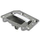 Gray & Silver Inside Door Handle Rear Left Fits 05-10 Jeep Grand Cherokee Chrome New. Price: $13.00.