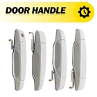 4X Exterior White Door Handle Set For 07-13 Chevy Silverado Gmc Sierra Escalade New. Price: $38.94.