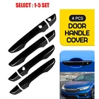 Glossy Black Door Handle Cover For 16-21 Honda Civic W/ Smart Keyhole 4-40X New. Price: $62.89.