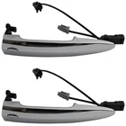 Set Of 2 Exterior Door Handles Front Driver & Passenger Side Left Right Pair New. Price: $107.09.