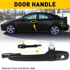 Door Handle Outside Exterior Front Left Driver Black For Mazda 2004-2009 3 New. Price: $16.99.