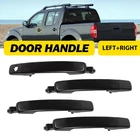 4X Door Handle Set For 2005-2015 Nissan Frontier Rear Rh+lh Smooth Black New. Price: $39.99.