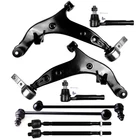 Front Lower Control Arms Sway Bars Tie Rods Suspension For 04-2009 Nissan Quest New. Price: $119.59.