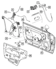 Genuine Mopar Front Door Exterior Handle Left 1MZ85VCAAM New. Price: $127.53.