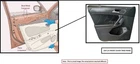Left Blk Front Door Trim Panel Oem 2024 Toyota Corollacs 676200A410C2 Used. Price: $175.00.