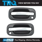 Trq Chrome Black Exterior Door Handle Front Set For Silverado Pickup Truck New. Price: $49.95.