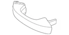Genuine Volkswagen Handle Outside 57N-837-205-G-GRU New. Price: $212.89.