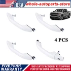 Fits Chevy Silverado Gmc Sierra 2014-2018 Olympic White Door Handles (set Of 4) New. Price: $89.88.