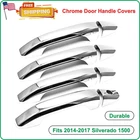 Sizver Chrome Door Handle Covers For 2014 - 2018 Chevy Silverado 1500 (8 Pack) New. Price: $29.85.