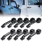 Xprite Exterior Outer Door Handles For 07-18 Jeep Wrangler Jku Aluminum Black New. Price: $67.52.
