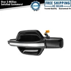Outside Door Handle Black & Chrome Rear Driver Left Lh For 01-06 Montero New. Price: $24.52.