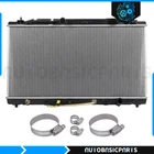 For 2007-2011 Toyota Camry 3.5L Aluminum Radiator With Oil Hose Clamps Kit New. Price: $68.55.