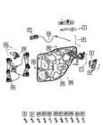 Genuine Mopar Exterior Door Handle Left 1SP27JRMAC New. Price: $70.32.