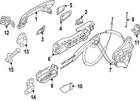 Genuine Nissan Exterior Door Handle 806D1-7BB2A New. Price: $69.53.
