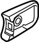 Genuine Infiniti Grip-outside Handle H0640-AM217 New. Price: $219.50.