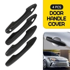 4XGLOSSY Black Car Exterior Door Handle Cover For 18-25 Toyota Camry All Models New. Price: $18.99.