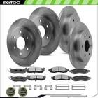 Front Rear Rotors Brake Pads For 2004 2005 Infiniti QX56 Nissan Armada Titan New. Price: $183.22.