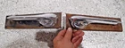L64-67 C2 Corvette Lh/rh Outside Chrome Door Handles W/buttons-gm #571942/571943 Used. Price: $99.95.