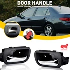 2PC Interior Door Handle For 03-07 Honda Accord Front Left & Right Sedan Plastic New. Price: $16.14.