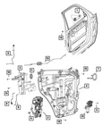 Genuine Mopar Exterior Door Handle 4589807AB New. Price: $69.09.