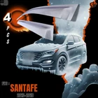 Out-channel Auto-visor Side Window Rain Guard For 2013-2018 Hyundai Santa Fe Sil New. Price: $45.63.