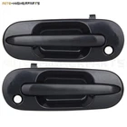 Pcs For 1997-2001 Honda Cr-v Black Exterior Door Handles Front Right Left Side New. Price: $15.59.