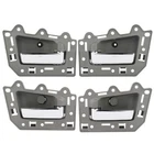 Chrome Interior Door Handle Front Rear Left Right For Jeep Cherokee Plastic Gray New. Price: $38.09.