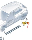 New Audi A3 Sportback Rear Left Mudguard 8Y0853833B. Price: $19.45.