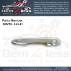 Toyota Camry Front Left Door Handle Keyless 2018 2023 Oem 69210-47041 Used. Price: $115.00.