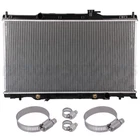 For 2002-2006 Honda Cr-v Aluminum Radiator With Universal Oil Hose Clamps Kit New. Price: $63.08.