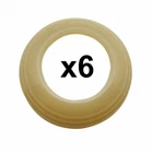(6 Piece Set) Door Handle Window Crank Trim Bezel Escutcheons For 1939 Chevy New. Price: $16.99.