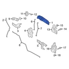 For Ram 3500 2019-2025 1GH19PR4AF Rear Left Outer Exterior Door Handle New. Price: $86.37.